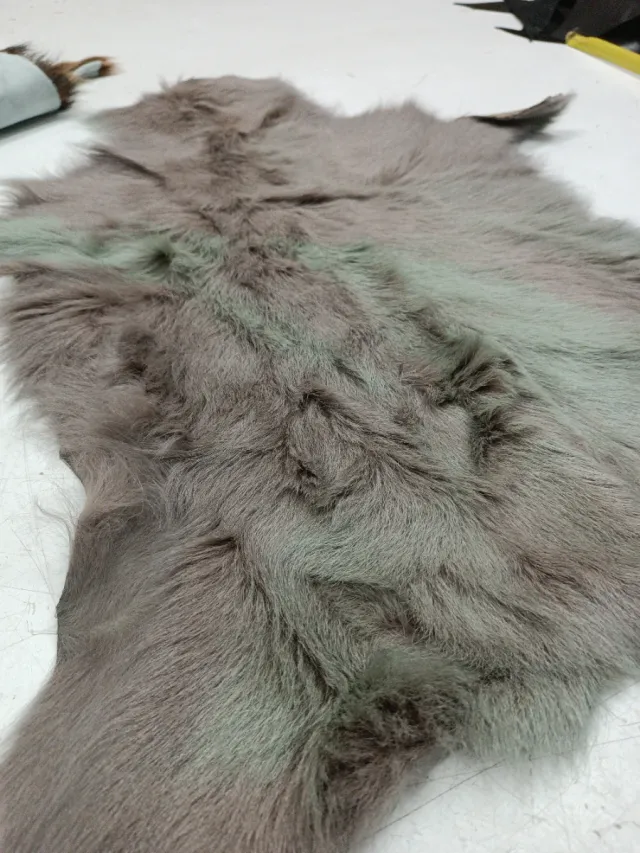 Piel de cabra decorativa