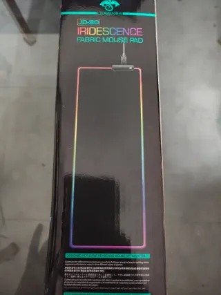 Alfombrilla Ratón LED LEAVEN JD-80