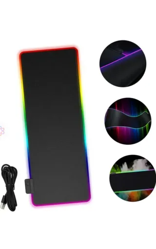 Alfombrilla Ratón LED LEAVEN JD-80