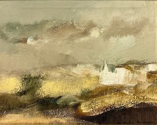 Cuadro Carlos Puente Madera Dorado