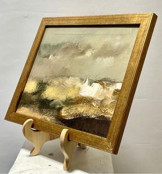 Cuadro Carlos Puente Madera Dorado