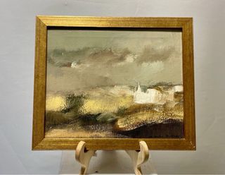 Cuadro Carlos Puente Madera Dorado