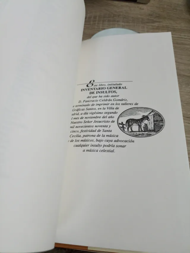 Inventario General De Insultos/ General Invento...