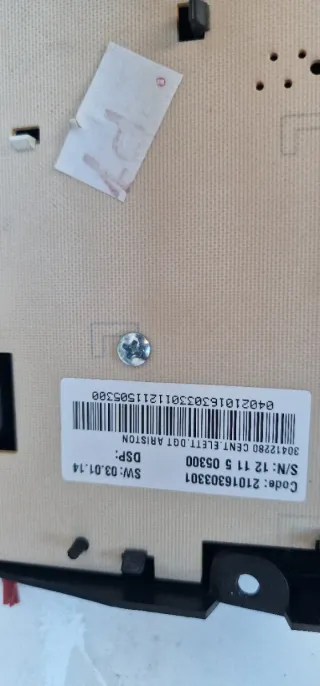 Placa Control Lavadora Ariston Hotpoint ECO9F149