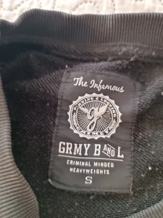 Sudadera Grimey Original Negra