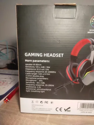 Cascos Gaming DHG E253