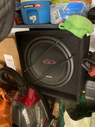 Subwoofer Alpine G12 12 Negro