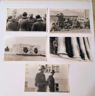 Militaria Waffen SS fotografias Originais