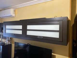 Mueble de salón madera maciza