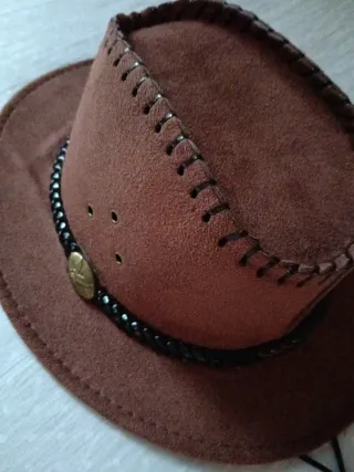 Sombrero cowboy marrón niño/niña desde 3a10 años