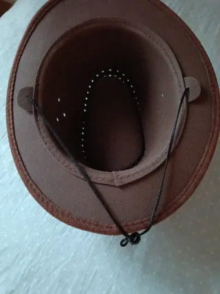 Sombrero cowboy marrón niño/niña desde 3a10 años