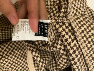 Falda mini M - L marrón beige