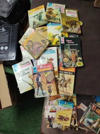 Lote de 25 novelas del oeste.