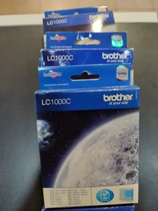 Pack 8 Cartuchos Tinta Brother LC1000 Originales