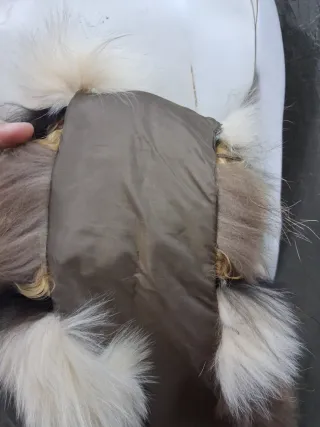 Stola scialle collo vera pelle