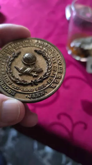 Moneda Blason Universidad Granada 1993.