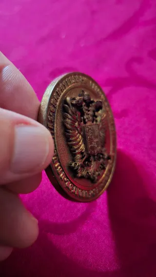 Moneda Blason Universidad Granada 1993.