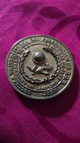 Moneda Blason Universidad Granada 1993.