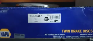 Discos de freno NAPA Twin Brake Ford