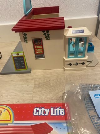 Playmobil Hamburguesería y Reparto 70540 9860