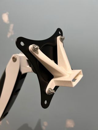 Brazo doble para monitores PC