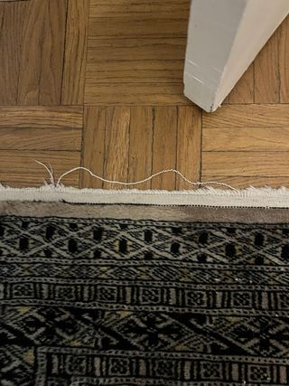 Alfombra marroquí antigua para pasillo