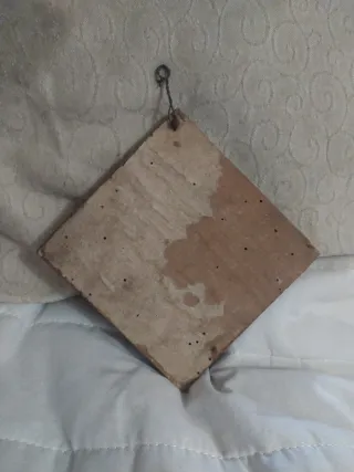 Benditera y Crucifijo de Madera