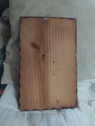 Benditera y Crucifijo de Madera