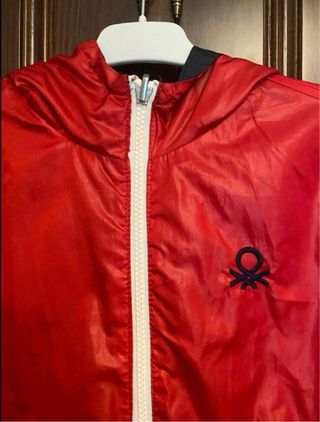 Cazadora reversible Benetton 7/8 años