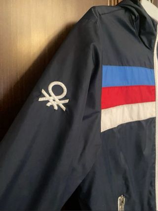 Cazadora reversible Benetton 7/8 años