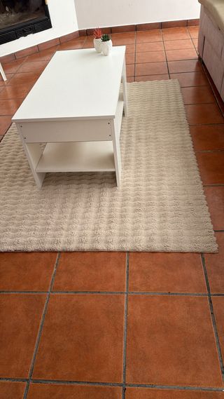Alfombra beige Action