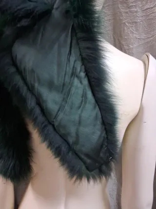 Stola scialle vera pelle
