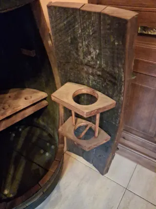 Barrica decorativa de madera