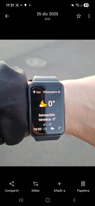 Samsung Galaxy Fit 3 Negro