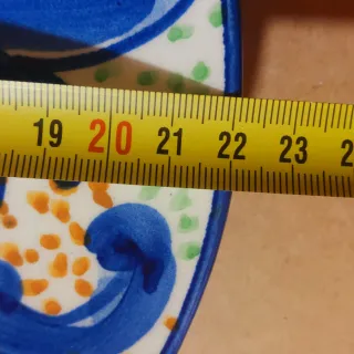 Platos Cerámica Antigua Talavera M. Valero  2 udes