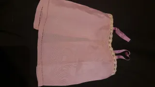 Traje de Bautizo antiguo de seda.