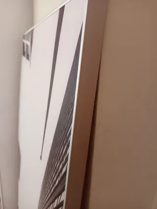 Cuadro Fotografía Rascacielos Marco Metálico