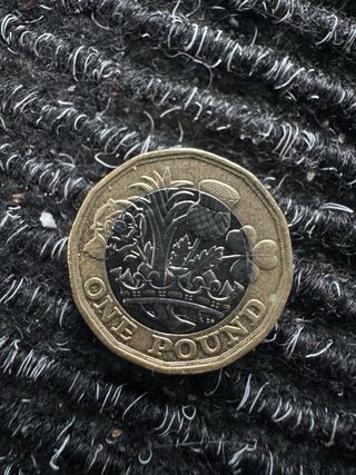 Moneda 1 Libra 2017 Reina Isabel