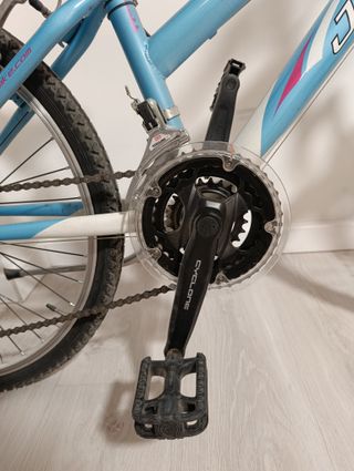 Bicicleta infantil azul