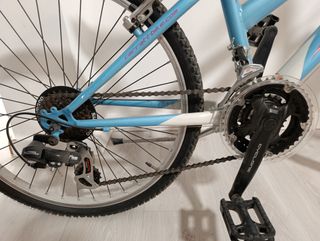 Bicicleta infantil azul