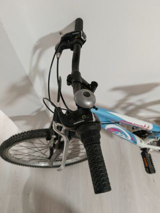 Bicicleta infantil azul