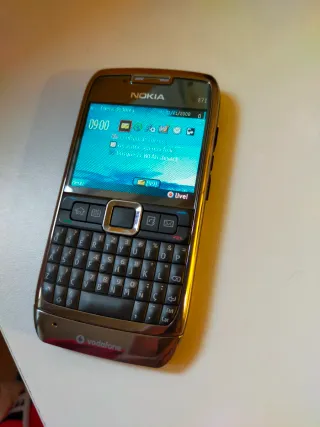 Nokia E71 Plata Blackberry