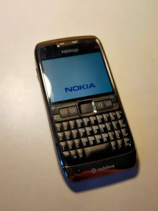 Nokia E71 Plata Blackberry