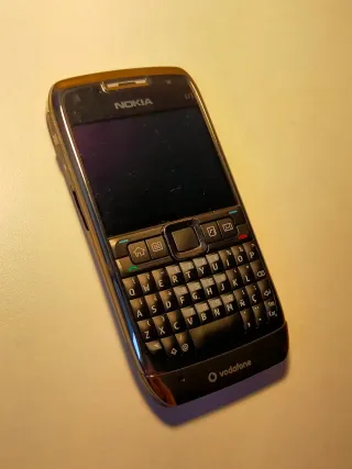 Nokia E71 Plata Blackberry