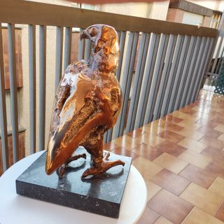 Escultura Águila Bronce Aurelio Teno