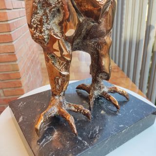 Escultura Águila Bronce Aurelio Teno