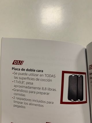 Parrilla Reversible Overmont