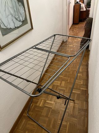 Tendedero plegable metálico