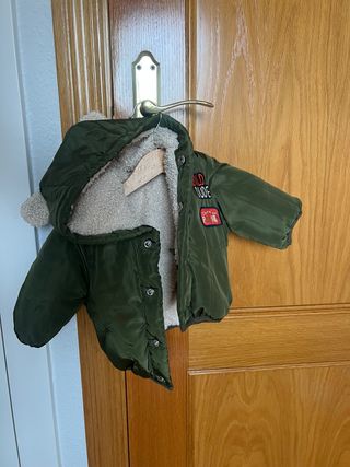 Chaqueta reversible niño talla 6-9