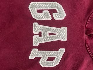 Sudadera GAP original burdeos –talla M – Impecable